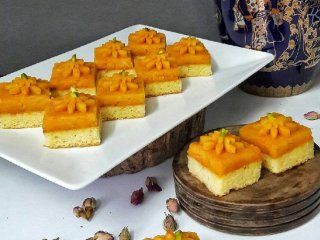 طرز تهیه کیک حلوا